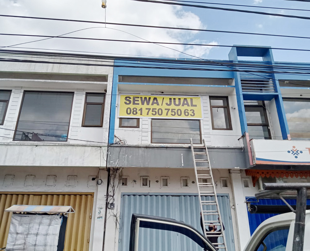 Ruko Dijual/Disewakan di Kota Mataram Lombok Dekat Pasar Kebon Roek, Pantai Ampenan, UNRAM, RS UNRAM, Lombok Epicentrum Mall